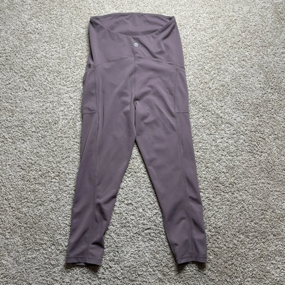 Senita Athletics Maternity Cropped Leggings
